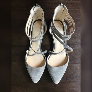 Jessica Simpson Shoes - Jessica Simpson Suede Pointed Ballet Sandals Jessica Simpson Shoes - Jessica Simpson Suede Pointed Ballet Sandals